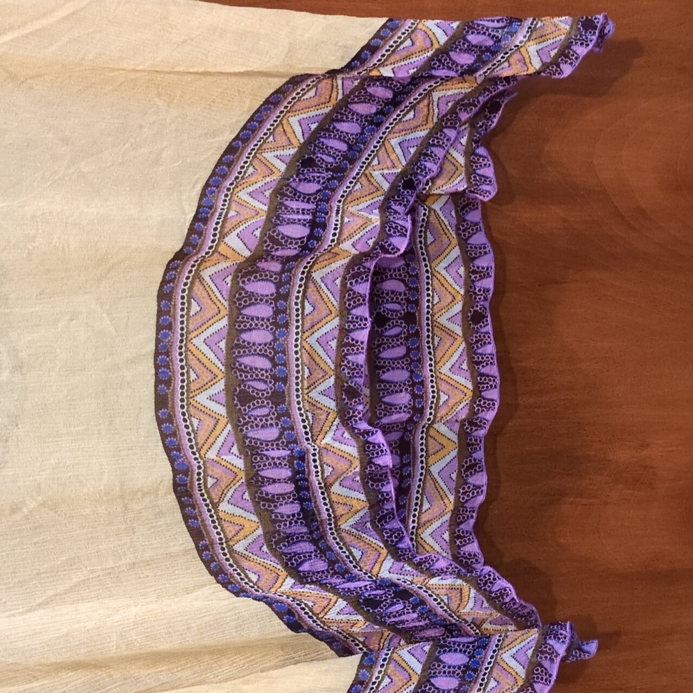 CAbi 100% Silk Merrakesh Kaftan Size M - Picture 4 of 8